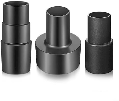 Pack of 3 Vacuum Hose Adapter Universal Vacuum Adapter Connector Kit for Power Tools 2.5 To 1.5 1.5 To 1.25 And More for Wet/Dry Vacuum