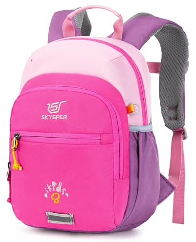 SKYSPER Kinderrucksack 8L Wanderrucksack für Kinder, Jungen und Mädchen, Rucksack mit Brustgurt Alltag