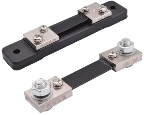 Resistencias de derivación de corriente eléctrica DC 75mV resistencia 50A 100A medidor de medición 0-100V voltímetro Digital amperímetro (Color : DC 0-100A Shunt)