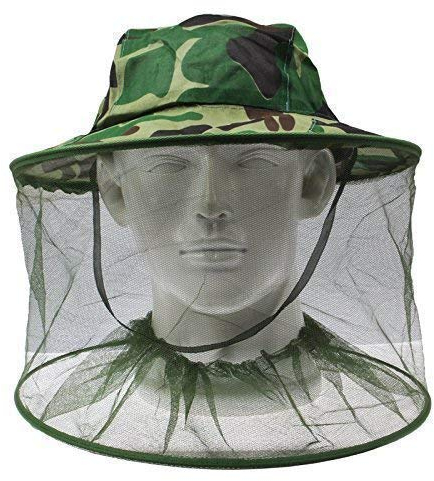 Moskitohut Mückenschleier Insektenschutz Imkerhut - UNIVERSAL - Camouflage