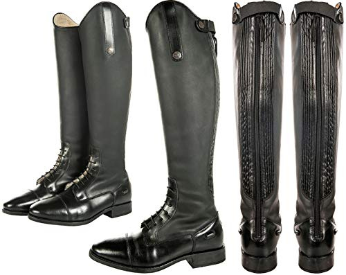 HKM 9117 Reitstiefel Sevilla Teddy, Rindsleder, Standard, Kinder 34-40