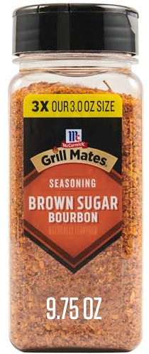 McCormick Grill Mates Brown Sugar Bourbon Seasoning, 9.75 oz