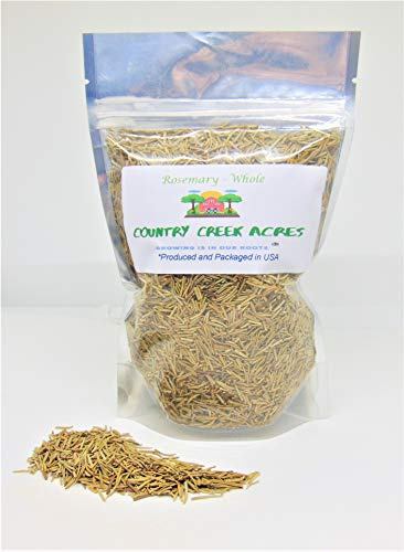 15 oz Whole Rosemary Seasoning - an Aromatic, Sweet, Nutty, Piney Flavor. - A Delicious Seasoning and a Beautiful Garnishment for Your Dishes. - Country Creek LLC