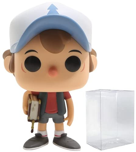 POP Disney: Gravity Falls - Dipper Pines Funko Pop! Vinyl Figure (Bundled with Compatible Pop Box Protector Case), Multicolored, 3.75 inches