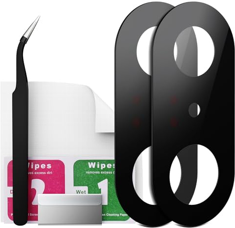 Eonpam 2 Pack Kamera Linse Glas für Google Pixel 7 GVU6C GQML3 GO3Z5 | Kameraglas Original Qualität Rückseite Kamera Linse Glas Ersatz HD Kameraschutz Camera Glass Reparatur Set.
