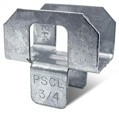 Simpson Strong-Tie PSCL 3/4-R50 PSCL 20-Gauge Panel Sheathing Clip for 3/4-in. Plywood (50-Qty)