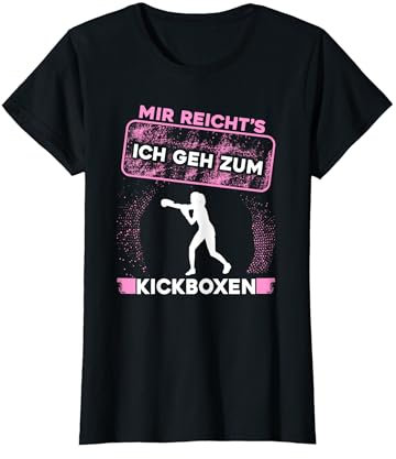 Kickboxen Damen Kampfsport Training Mädchen Kickboxen T-Shirt