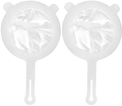Luxshiny 2piezas Colador De Cocina De Malla Fina Para Filtrar Leche De Soja Jugo Eficaz y Fácil De Limpiar