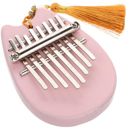 OFFSCH Mini Kalimba Daumenklavier Kleines Musikinstrument Für Finger Marimba-instrument Mit Trompete Acryl-konstruktion Tragbar Für Anfänger