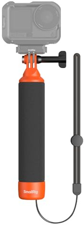 SMALLRIG Monopié flotante impermeable con empuñadura para cámaras de acción
