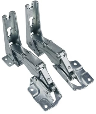 ORIGINAL SET SATZ oben und unten Kühlschrank Gorenje 331781 Scharnier Türscharnier Türband Gelenk Aufhängung Kühlschrank Gefrierschrank Kühl-Gefrier-Kombination wie HETTICH 1FL25 2171 2NJ25 2172