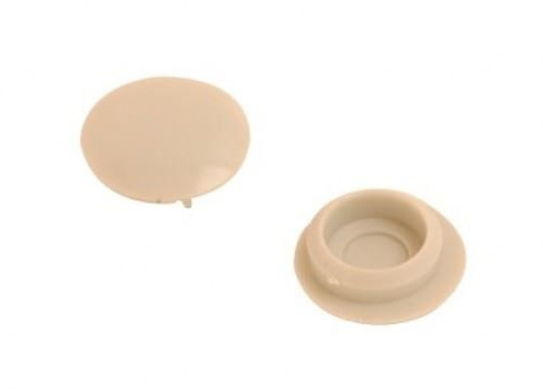 Fort Fasteners Screw Cover Cap 10mm Grey Pack of 100