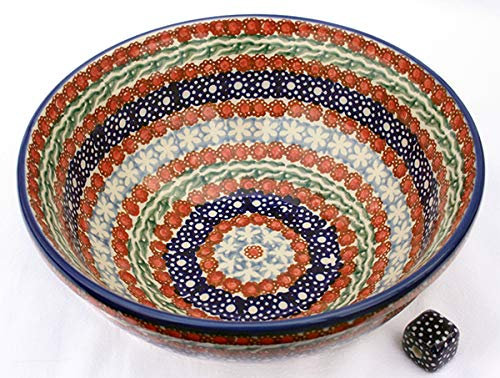 Bunzlauer Keramik Salatschale 19 cm Dekor Siena