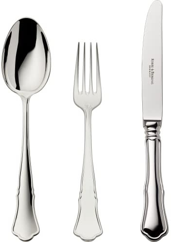 Robbe & Berking Alt-Chippendale 3-teiliges Menübesteck (925 Sterlingsilber)