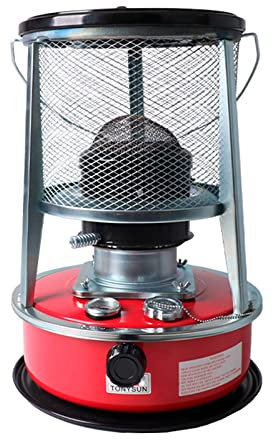 YYPP Petroleum Heizung, 4.5L Petroleum Heizung Heizer, 11000 BTU/H Kerosinkocher, Einstellbare Feuerkraft, Schnelle Erwärmung, für Indoor Outdoor, Patio, Deck, Zuhause