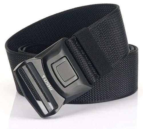 Gürtel Herren Damen 5Cm Breiter Taktischer Gürtel Für Männer Anti-Rost-Legierung Schnell Verschluss Schnalle Militär Training Armee Gürtel Starker Nylon Outdoor Bund