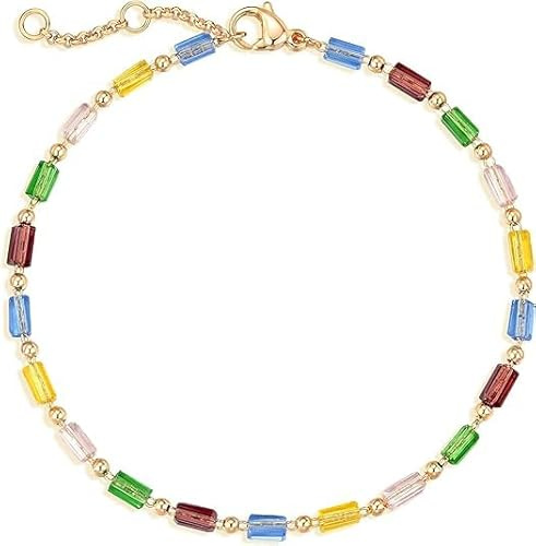 Jenosy Armband Damen Gold 14K Vergoldet CZ Ketten Armband für Frauen Mädchen Schmuck