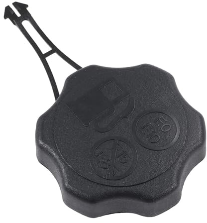 ZEMNLO Tankdeckel, Tankdeckel, for Briggs & Stratton, for 675Exi 725Exi Tank 594112 594061 Schwarzer Kunststoff-Tankdeckel Ersatz-Rasenmäher Benzintankdeckel für Rasenmäher