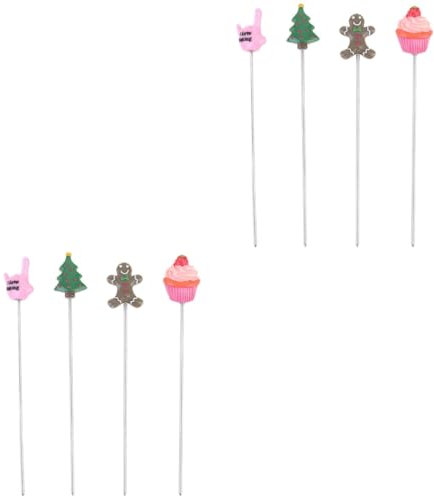 IMIKEYA 8 STK Backwerkzeug Küchenkuchentester Sonde Keks-Teststift Kuchentester für perfekte Backergebnisse Backtester für Verschiedene Kuchenarten Cupcakes Kuchentester aus Edelstahl