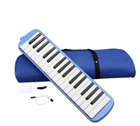 Gkumgwo 32 Tasten Melodica - Talk Box Instrument Air Piano Keyboard mit Doppelröhren | Safe Talk Box Instrument, Organ Melodica, Stabiler Mund Melodica für Anfänger
