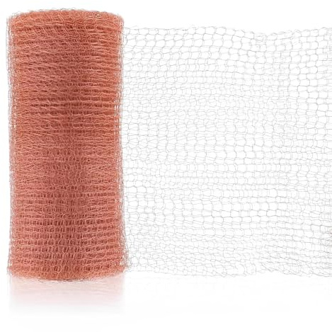 ElevaPulse Kupferband Gegen Schnecken Schneckenschutz, Schneckenzaun Kupfer, Schneidbares Schneckenabwehr, Schneckenschutz Hochbeet, Für Schnecken Maus Vögel Fledermaus Insekt Nager(12.7cmx6m)