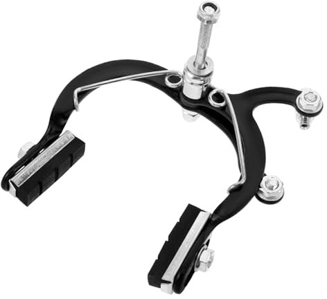 Toyvian Fahrradbremssattel Vorderrad Für Rennrad Metallmaterialien Bremsbeläge Fahrrad Zubehör Einfache Installation Effizientes Bremsen Passend Für Viele Fahrräder