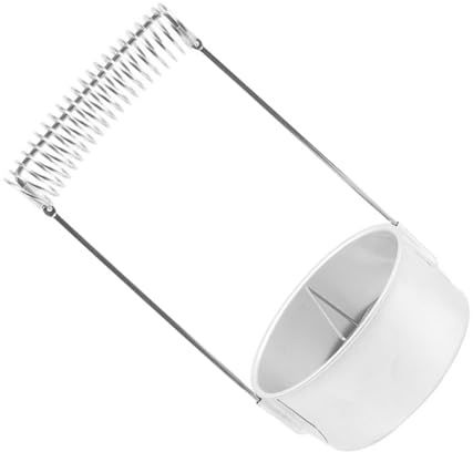 Holibanna Pulitore Pennelli Pittura con Filtro Acciaio Inossidabile Contenitore Lavaggio Pennelli per Acrilico Acquerello Gouache Supporto Pennello Resistente per Casa Scuola e Outdoor