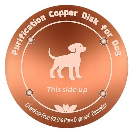 Disco de cobre para bebedero para pájaros, bandeja de cobre natural reforzada de 10 cm | Baño para pájaros al aire libre para alimentación animal, aviario, pinzones, papagayos monje, casa, jardín