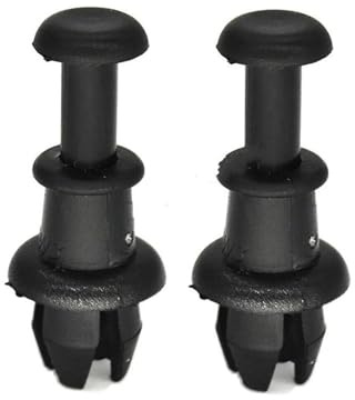 Hutablage String Kompatibel Mit VW GOLF MK5 6 Tiguan MK1 Polo Kofferraum Hutablage Befestigungsgurt Schnurclips 1M6867574A(2Pcs Clips)