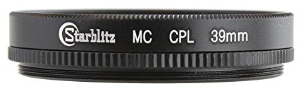 Starblitz SFICPLMC39 flerskikts polariserande cirkulärt filter för 39 mm objektiv svart