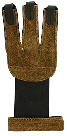 elToro Wild Colorz, Schiesshandschuh | Robustes Wildleder und, mit flexiblen Gummiband, hochwertiger Handschuh für den Bogensport