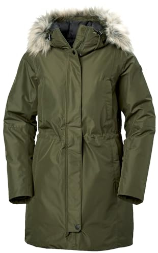 Helly Hansen Mujeres W Senja Parka, Verde, S