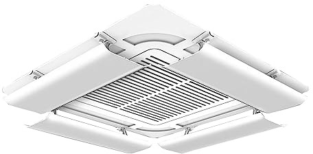 MKYOKO Ceiling Air Conditioner Deflector, Vent Deflector, Air Deflector, Windshield, Air Conditioning Baffle, for Central Air Conditioner'S Register and Grille (Size : 20x60cm/7.8x23inch)
