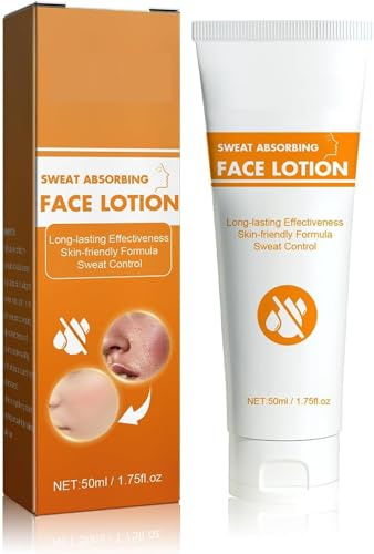 Fresh24 Sweat-Absorbing Lotion, Face Antiperspirant, Anti Sweat for Face,Forehead and Scalp and Oily Face Control,Sweat Absorbing Face Lotion, Face Sweat Blocker,1.75 Fl OZ. (1Pcs)