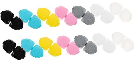 PartyKindom 14stücke Teiliges Kontaktlinsenbehälter Für Reisen Praktischer Aufbewahrungshalter Material Kompakt Leicht Und Einfach Zu Öffnen Für Tageslinsen Und Unterwegs