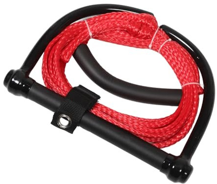 BESPORTBLE Wakeboard-Seil Wakeboard Zubehör Seil für Wasserski Skiseile für Wasserski Wassersport Versorgung Wakesurf-Seil Wake-Board-Seil Kniebrett pp rot
