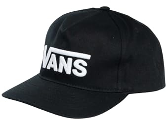 Vans Uomo Cappellino con Logo Drop V, Black, One Size