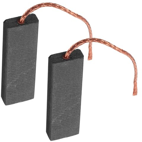 Operitacx 2Pcs Carbon Brushes for Electric Motors Easy Replacement Parts for Washing Machines Power Tools and Angle Grinders Enhancing Safety and Performance