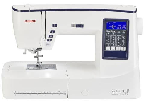 Janome Skyline S3 AE - Näh- und Quiltmaschine (Anniversary Edition)