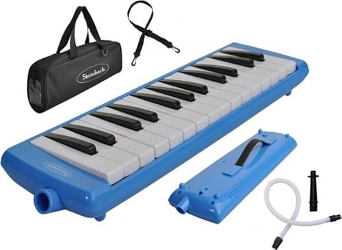 Steinbach Melodica blau 27 Tasten inkl. Anblasschlauch