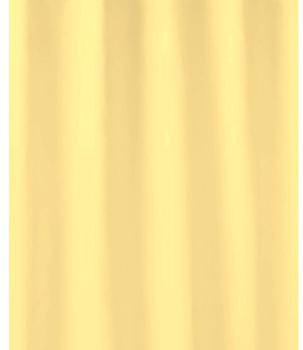 Kleine Wolke 5210553305 Duschvorhang UNO, 180 x 200 cm, mimose