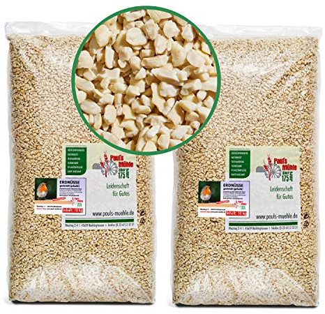 Paul´s Mühle Erdnüsse für Vögel, Erdnusskerne gehackt, 20 kg Neue Ernte 2025