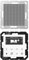 Jung DABA1WW Smart Radio DAB+ Set Mono Bianco Alpino Serie A/AS