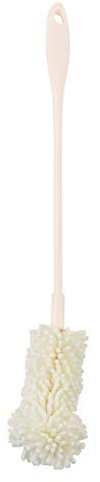 Bottle Cleaning Brush for Cup Cup Porcelain Tea Milk Porcelain Tea Stains Cleaner for Bottle Cleaning Brush Beige