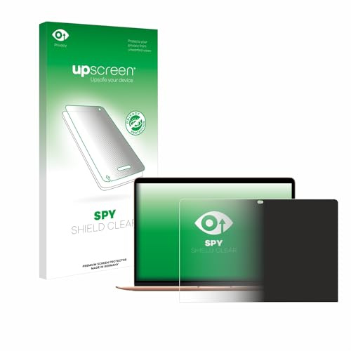 upscreen Blickschutzfolie für Apple MacBook Air M1 2020 | Anti-Spy Displayschutz Made in Germany Privacy Screen Protector Sichtschutz Blaulichtfilter Klare Folie