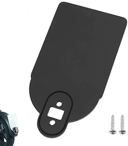 Nummernschildhalter Elektroroller Kennzeichen für Halter Nummernschild Warnschild Roller Skateboard ZubehöR Laden Scooter kennzeichen mit Schrauben kompatibel mit M365 M365 Pro Acrylmaterial Schwarz