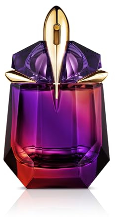 MUGLER Alien Hypersense, Eau de Parfum, Perfume de Mujer, Fragancia Afrutada, Amaderada y Floral, Hipermoderna e Hiperfemenina, Recargable, 30 ml