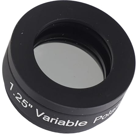 Filtro de telescopio de vidrio óptico polarizador lineal variable de 1.25 - Filtro CPL para telescopios astrológicos para mejorar la luna y la observación de estrellas
