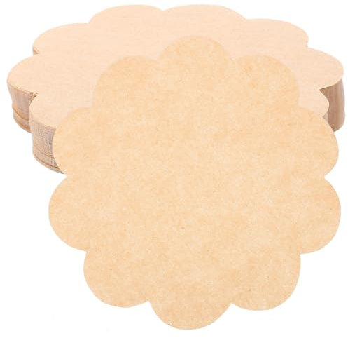 WATIIFUFU 500stücke Backpapier Für Burger Sandwiches Und Pommes Öl Und Fettdicht Für Bäckereien Restaurants Und Cafés Blumenform Für Sicheres Verpacken Von Lebensmitteln