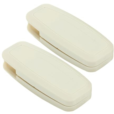 Alipis 2 Piezas de Manijas de Persiana de Ventana en Pom Beige Esquinas Redondeadas, Resistentes al Desgaste y Firmes para Accesorios de Cortinas Hogar